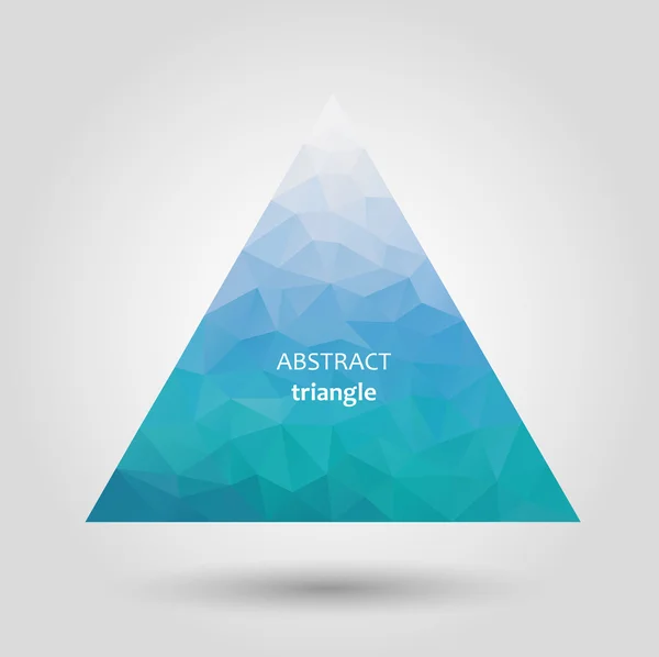 Ícone do triângulo — Vetor de Stock