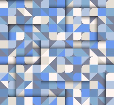 Kusursuz soyut geometrik desen