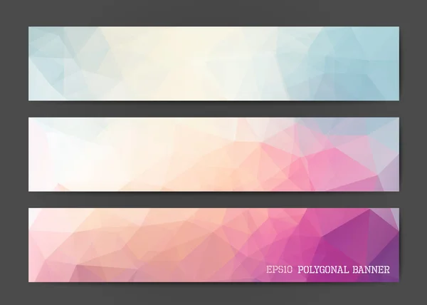 Abstracte banner sjablonen — Stockvector