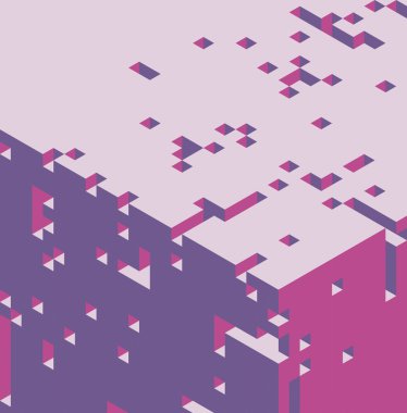 izometrik küpleri arka plan