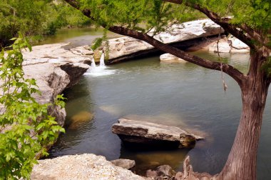 Üst Falls, Mckinney Falls State Park, Austin Texas