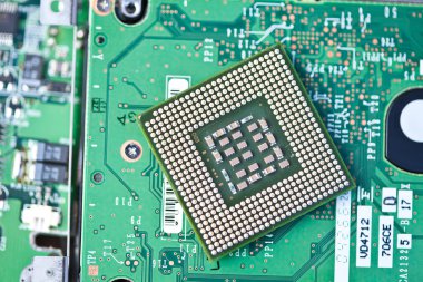 bilgisayar elektronik yakın çekim