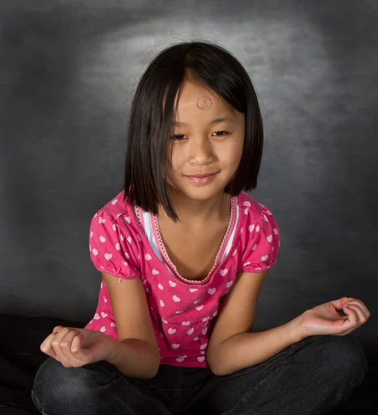 Child portrait indoor — Stock Photo, Image