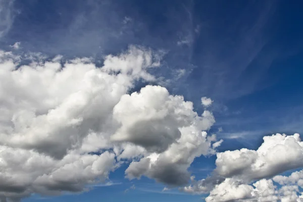 Verão céu azul — Fotografia de Stock