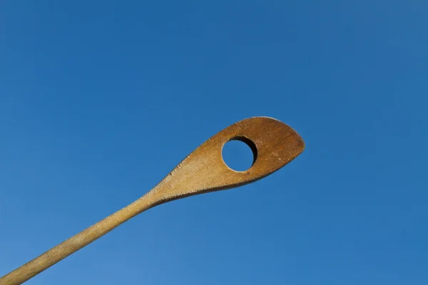 Old wooden spoon — Stock Photo, Image