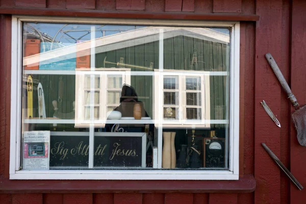 Danimarka sahillerinde eski bir köyde