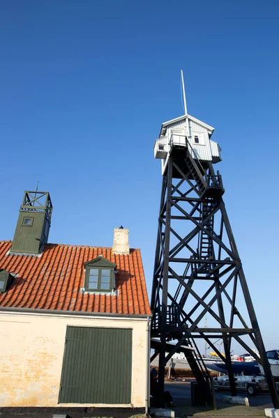 Een Oud Dorp Aan Kust Denemarken — Stockfoto