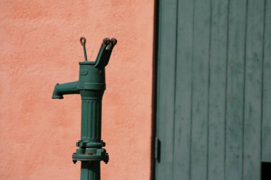 Danimarka 'da tasarım şekilleri ve renkleri olan şehir soyutları