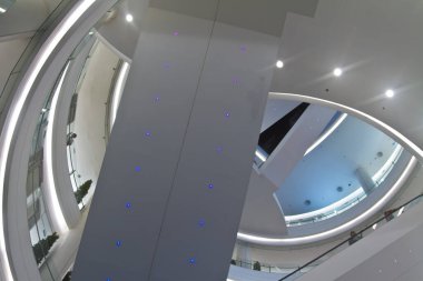 Tayland 'da bir alışveriş merkezi manzarası