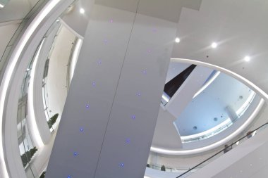 Tayland 'da bir alışveriş merkezi manzarası