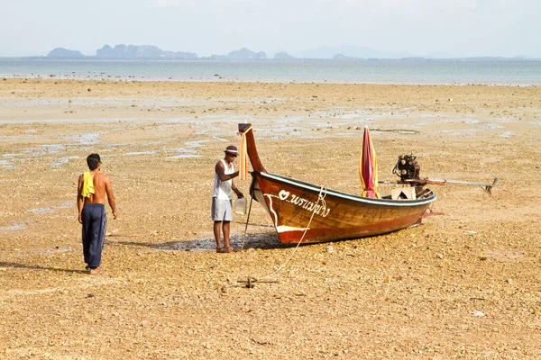 Tayland Uzun Bir Kuyruk Teknesi — Stok fotoğraf
