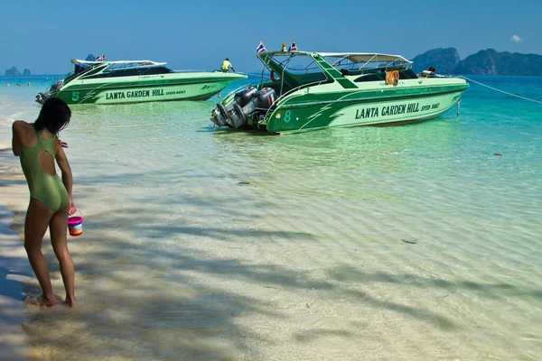 Praia Tailândia Verão — Fotografia de Stock