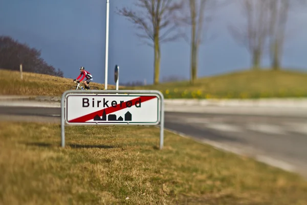 Birkerod σημάδι — Φωτογραφία Αρχείου