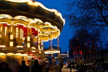 Tivoli, Kopenhag, Noel'de Aydınlatmaları