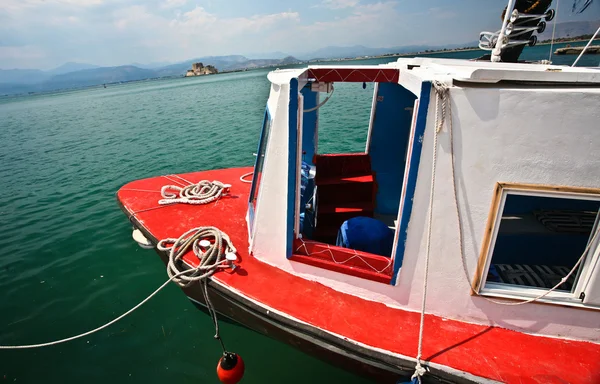 Рыбацкие лодки в Греции — стоковое фото