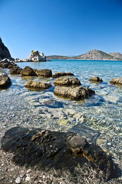 Costa na Grécia peloponese — Fotografia de Stock