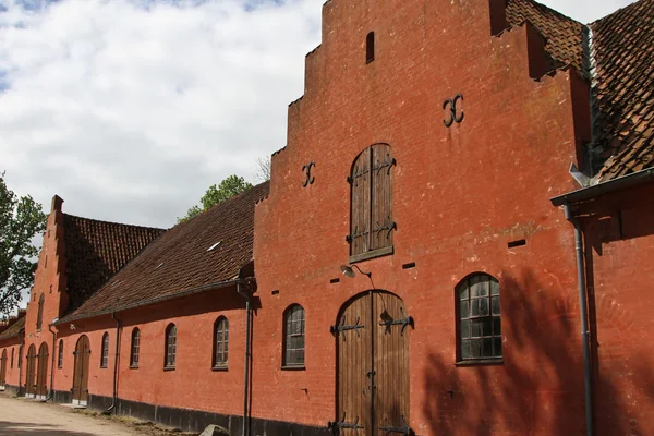 Svenborg ev cephe — Stok fotoğraf