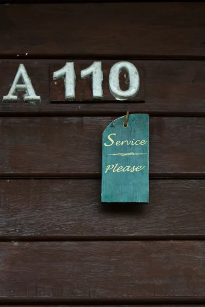 Hut em uma aldeia turística na Tailândia — Fotografia de Stock