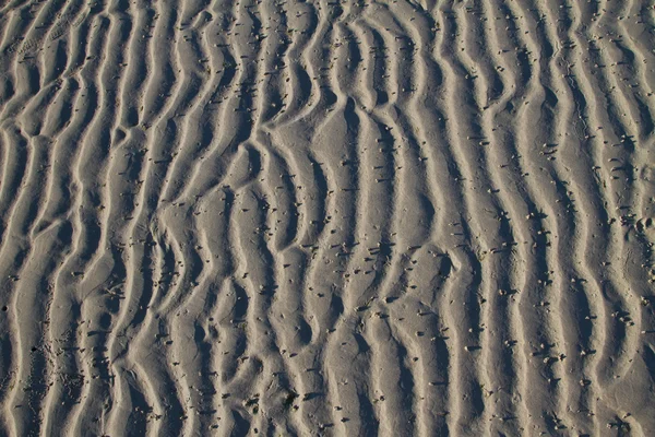 Sand pattern at the beach — Stock Photo, Image