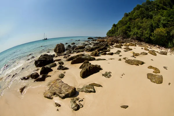 Na praia na Tailândia — Fotografia de Stock