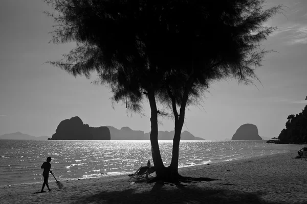 Playa en Krabi Tailandia — Foto de Stock
