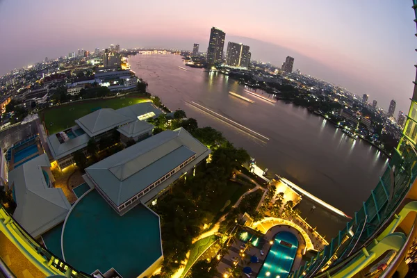在曼谷的湄南河 — 图库照片