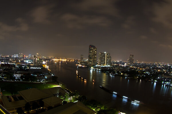 Chao Phraya river in Bangkok