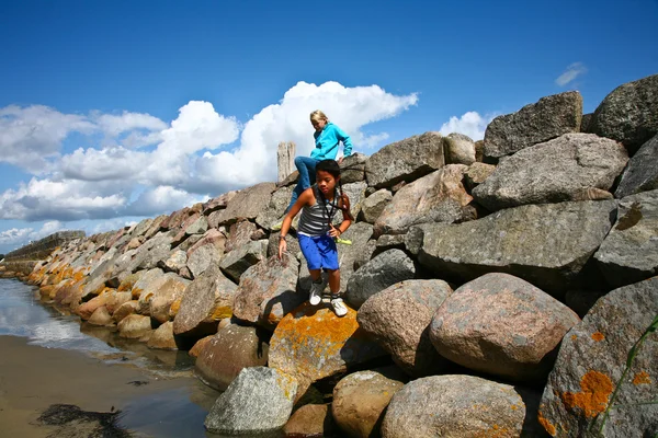 Vista sulla Svezia costiera — Foto Stock