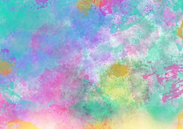 Colorful Abstract Splatter Background — Stock Photo, Image