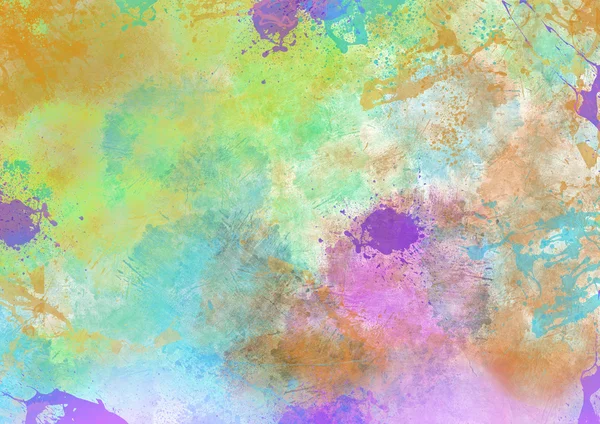 Colorido abstrato Splatter fundo — Fotografia de Stock