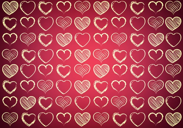 Serce na Walentynki tle — Zdjęcie stockowe