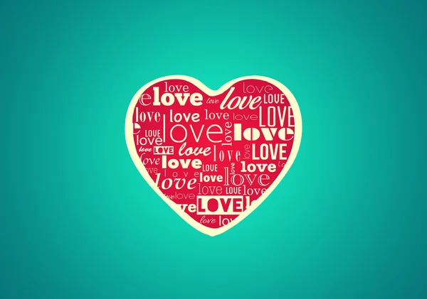 Heart for Valentines Day Background — Stock Photo, Image