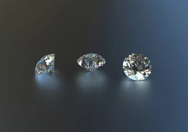 Φόντο κοσμήματα με πολύτιμους λίθους. 3D απεικόνιση — Φωτογραφία Αρχείου