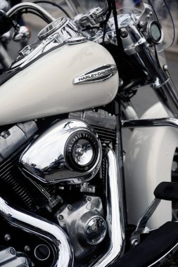 Bir Harley Davidson'ı kapatın
