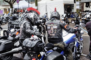 Amerikan motosiklet bir toplama motosiklet bir grup