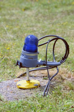 bir havaalanında havacılık zemin sinyal