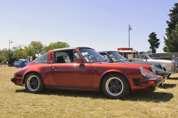 Piros Porsche Targa — Stock Fotó