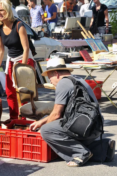 Flohmarkt — Stockfoto