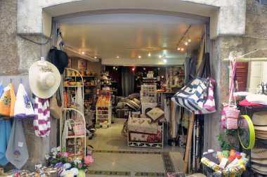 Anduze shop of handicrafts clipart