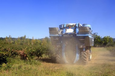 Hasat makineleri ile