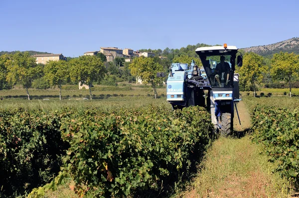 The harvest with machines — Stock Photo, Image