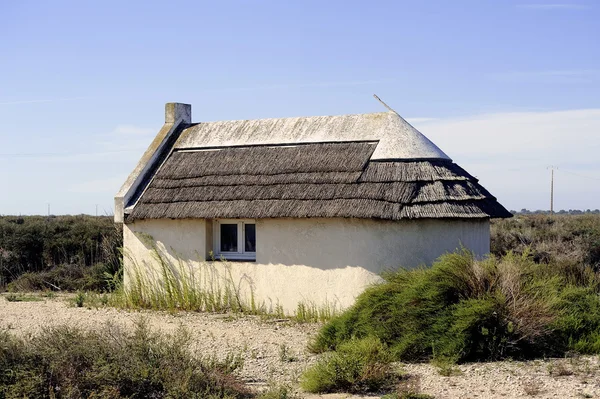 Tradisjonelt hus Camargue – stockfoto