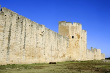 the ramparts of Aigues-Mortes clipart