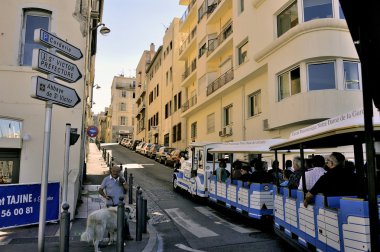 The tourist train from Marseille