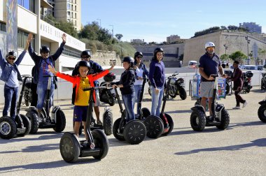 Segway taşıma turizm grubu