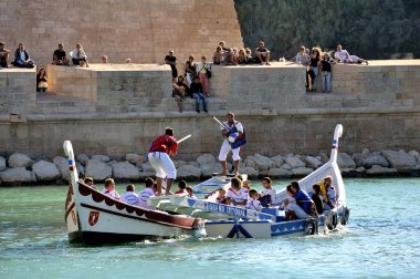 Eski Marseille bağlantı noktası üzerinde jousting