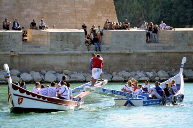 Eski Marseille bağlantı noktası üzerinde jousting