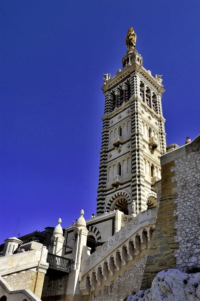 Basilica Notre Dame of the Guard Marseille — Stock Photo, Image