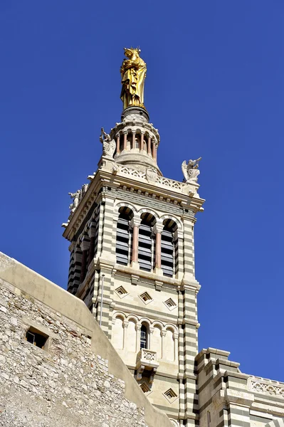 Basilica Notre Dame of the Guard Marseille — Stock Photo, Image