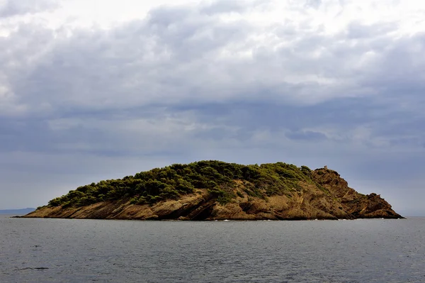 Kustlandskap mellan Cassis och Marseille — Stockfoto